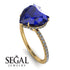Heart Shape Sapphire Ring - Noelle No. 13